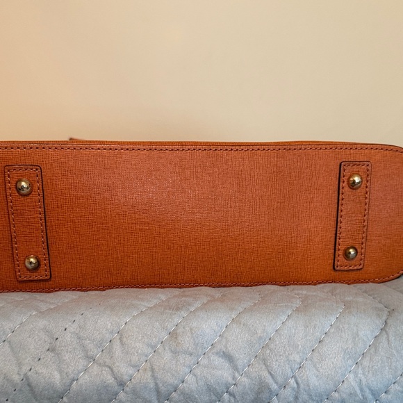 Dooney & Bourke Burnt Orange Tote - Picture 2 of 10